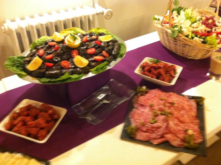 Repas pour thèse, prestation de serment ...